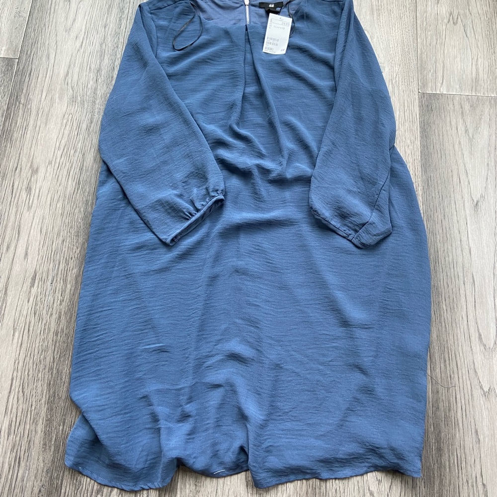 H&M Blue Dress